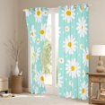 thumbnail image 3 of Castle Fairy White Daisy Black Out Curtains for Teens,Polka Dots Curtains Pack of 2 (42x63 Each),Spring Graden Bedroom Curtains,Microfiber Bedroom Decor, 3 of 6