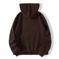 thumbnail image 6 of Fanxing Juniors Women Hoodies Sweatshirt Long Sleeve Zip Up Halloween Spider Net Print Casual Y2k Hooded Jacket with Pocket 2025 Clearance Coffee,L, 6 of 6