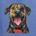 thumbnail image 2 of My Favorite Breed is The One In Need | Colorful Labrador Dog | Dean Russo Art Animal Lover Men's T-Shirt, Vintage Heather Blue, S, 2 of 5