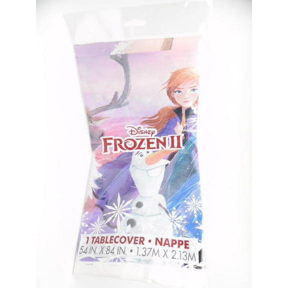 Disney Frozen II Disposable Tablecover - 54 in. x 84 in.