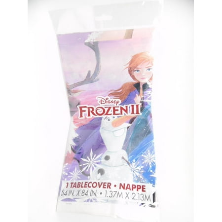 Disney Frozen II Disposable Tablecover - 54 in. x 84 in.