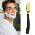 thumbnail image 1 of Manual Straight Trimmer Holder, Straight Beards Trimmer Rack Professional Comfortable  for Salon Gold,Silver, 1 of 7