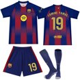 thumbnail image 1 of 25-26 New Fc Barcelona Home #19 Lamine Yamal Kit, 1 of 2