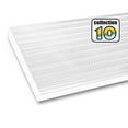 thumbnail image 3 of Pylex 14137 Collection 10-Pylex 42 Inch Aluminum Step, White, 3 of 7