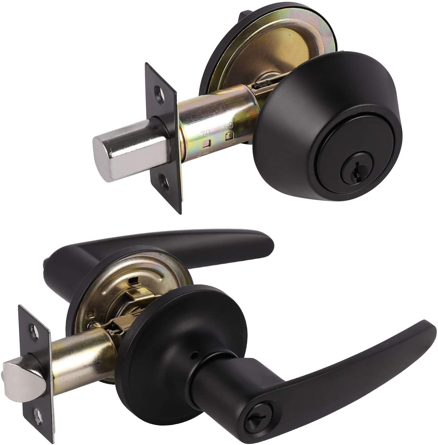 Details about   Constructor LUXURY Handleset Door Handles Deadbolt Single Cylinder Lock Lockset 