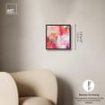 thumbnail image 5 of Exuberant Hues III Canvas Colorful Spring Art by Art Remedy, Black Frame, 12 x 12, 5 of 7