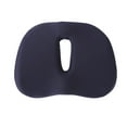thumbnail image 1 of Cojín ortopédico tipo donut para oficina, espuma viscoelástica, suave y transpirable, color azul marino, 1 of 14