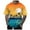 Orange, variant on QBGSAY T-Shirt Male Men'S Short Sleeved Tropical Style Print T Shirt Cooling Tee