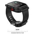 thumbnail image 3 of Waterproof Apple Watch Case Series3, 4 & 5 , ShellBox IP68 Certified Shockproof Impact Resistant Apple iWatch Full Body Protective Case with Built-in Screen Protector(Black), 3 of 8