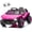 pink, variant on POVANLI  12V Kids Ride on Electric Truck Car W/Parents Control, Slow Start, Power Display, 2WD, Adjustable Volume, MP3, Bluetooth, USB, LED Lights, 66.14lbs Load for Children Aged 1-4, Gift (Green)