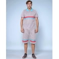 thumbnail image 3 of Men’s Polo Shirt 2-Piece Short Set & Soft Fleece Summer Shorts Matching Outfit, 3 of 7