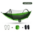 thumbnail image 3 of Fully automatic quick opening, outdoor bed nylon cloth, insect-proof Green-double, 3 of 8