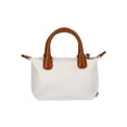 thumbnail image 3 of No Boundaries Women's Mini Tote Crossbody Bag, Cream, 3 of 6
