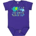 thumbnail image 3 of Inktastic My Granny Loves Me Cute Elephants Boys or Girls Baby Bodysuit, 3 of 5