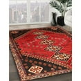 thumbnail image 2 of Ahgly Company Indoor Rectangle Traditional Sienna Brown Persian Area Rugs, 7' x 10', 2 of 6