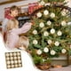 thumbnail image 1 of Christmas Decorations 16 Piece Flocked Christmas Balls Christmas Decoration SetMultiple Styles Of Christmas Tree Decorations Can Also Be Used For Other Party, 1 of 6