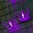 thumbnail image 5 of LED Lights for Bedroom, Butterfly Fairy Lights Lights, 13ft 96 LED Window Butterflies Lights 8 Modes Twinkle Timer String Lights for Room Bedroom Wall Ceiling Party Wedding Christmas, Purple Light, 5 of 7