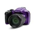 thumbnail image 2 of Minolta Pro Shot 20 Mega Pixel HD Digital Camera with 67x Optical Zoom, Full 1080p HD Video & 16GB SD Card (Purple), 2 of 3
