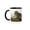 Black/White, variant on 3drose, Japan, Honshu, Kyoto, Japanese Macaque Monkey-as15 Jme0155 - John and Lisa Merrill, 11oz Mug