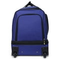 Coleman 30in Rolling Drop Bottom Duffel Bag, Blue