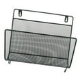 thumbnail image 1 of yuksok WALL RACK IRON NEWSPAPER HOLDER STORAGE SHELF BOOKCASE HOLDER Gold, Black, 1 of 9