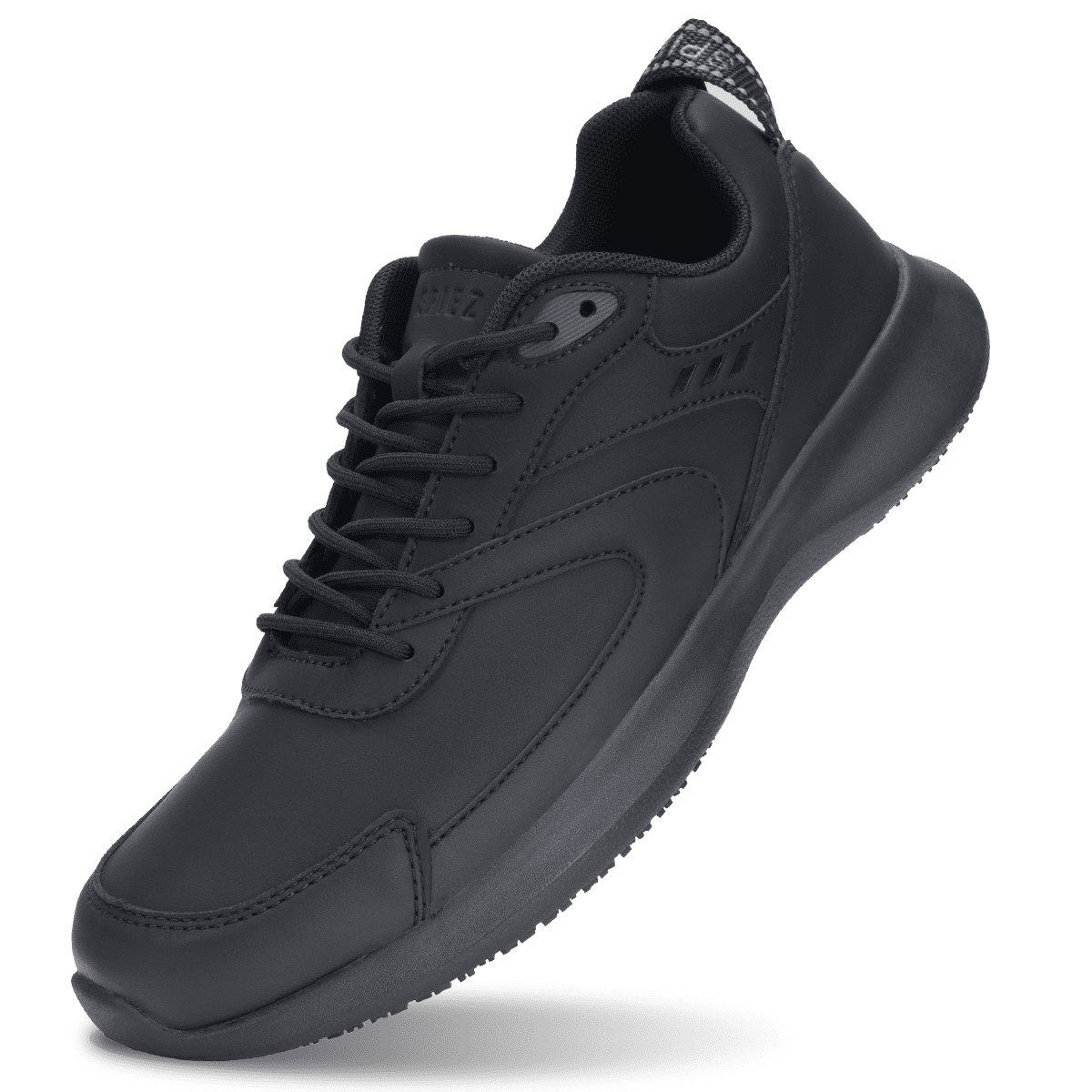 SPIEZ Non Slip Shoes, Waterproof Oilproof Lightweight Slip Resistant Work  Shoes for Men Black, SRC Certification Food Service Shoes 