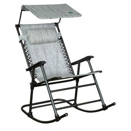 Bliss Foldable Rocking Chair With Canopy Walmart Com