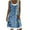 White, variant on EQWLJWE Summer Dresses For Women 2023 Fashion Women Casual Elegance Round-Neck Floral Printing Fake Two-Piece Sleeveless Dress Maxi Dresses For Women 2023