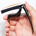 thumbnail image 4 of STARTIST 1 Piece Musical Guitar Capo Guitar Accessory Quick Change Clamp Key Zinc Alloy Gold, 4 of 8
