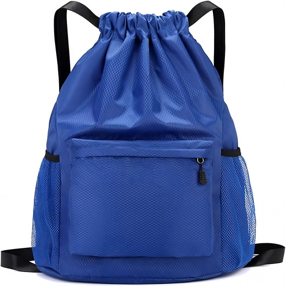 GASTROPOD Drawstring Backpack,Gym Bag with Water Bottle Pocket,Waterproof String Backpack for Soccer,Basketball,Swim for Women Men