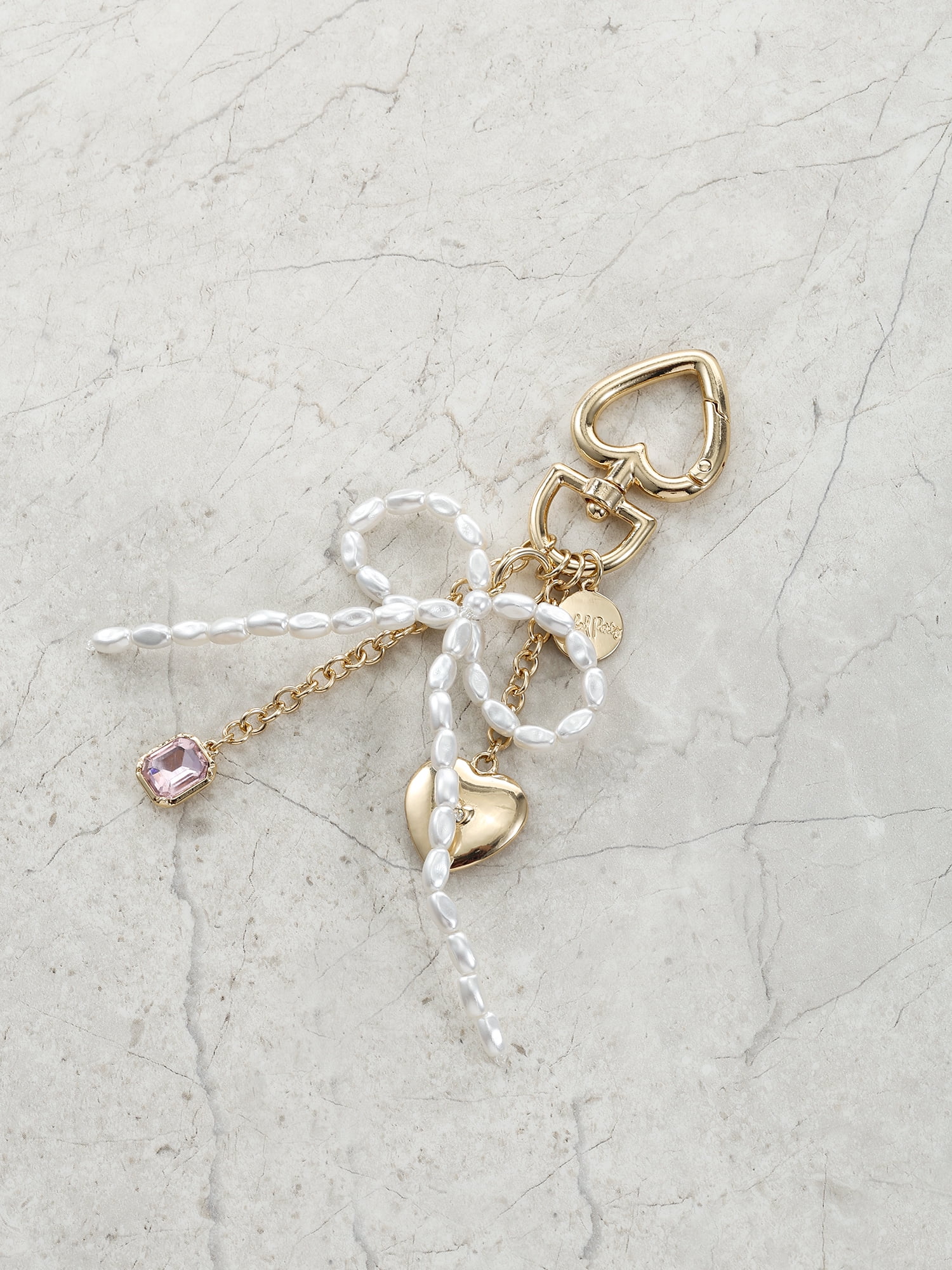 Packed Party Pearl Bow Bag Charm