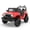 Red, variant on SOBREMESA 12V Kids Ride on Jeep Car with Parent Remote Control, Battery Powered Electric Vehicle, Forward & Reverse, Spring Suspension, Music & Lights, Pink