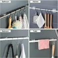 thumbnail image 4 of 8PCS No Drill Curtain Rod Brackets Holder Hooks for Home, 4 of 5