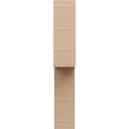 thumbnail image 2 of 6"W x 12"D x 36"H Thin Chapel Hill Rough Cedar Woodgrain TimberThane Corbel, Primed Tan, 2 of 6