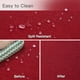 thumbnail image 5 of Mantel maxmill rectangular 132 x 178 cm, impermeable, rojo, 5 of 9