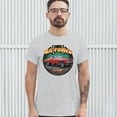 thumbnail image 3 of Tee Hunt Mo-Power Fo Sure! T-Shirt American Muscle Car Racing Route 66 Men's Tee, Ash Gray, Large, 3 of 5