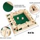 thumbnail image 2 of Ropoda Shut The Box Juego de dados de madera (2-4 jugadores) para niños y adultos [Juego de mesa de madera grande de 4 caras, 8 dados + reglas de Shut The Box] Juego divertido para, 2 of 5