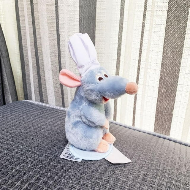 Peluche XNasu Ratatouille Chef Remy con hombro magnético, 10 cm
