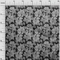thumbnail image 3 of oneOone Cotton Flex Gray Fabric Floral Quilting Supplies Print Sewing Fabric By The Yard 40 Inch Wide, 3 of 5