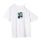 thumbnail image 4 of Camiseta para mujer de verano casual simple cuello redondo camisa para el trabajo oficina uso diario XL, 4 of 7