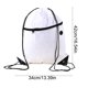 thumbnail image 3 of Mochila con cordón Bolsa deportiva de gimnasio Gran capacidad Plegable Ligera Plegable para natación Bolsa de playa Bolsa de nylon Diseño personalizable Uso versátil, 3 of 6
