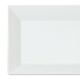 thumbnail image 5 of Smarty 5.5" x 8.5" White Rectangle Disposable Plastic Dessert Plates 120ct, 5 of 5
