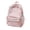Pink, variant on Coquette Aesthetic Backpack with Lace, Large Laptop Daypack with Polka Dot Print, Cute Kawaii Bookbag for College Classes, Travel, Work, and Everyday Commute with Trendy Bow Accessories - Blue