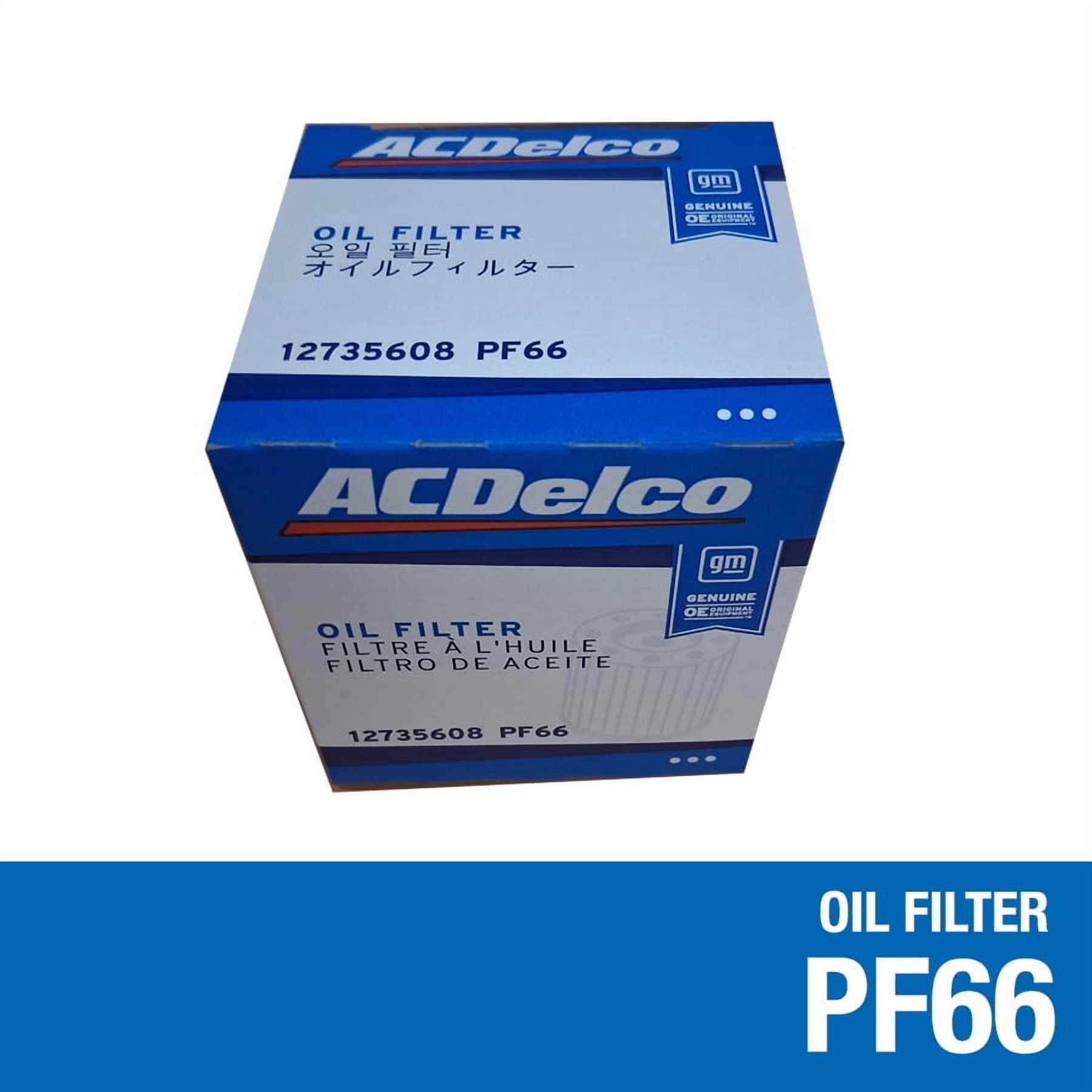 ACDelco Original Equipment PF66 Engine Oil Filter