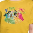 thumbnail image 3 of Disney Princess - Be True Be You - Toddler And Youth Short Sleeve Graphic T-Shirt, 3 of 5