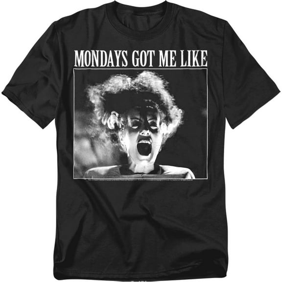 Universal Monsters T-Shirt Monday Monster Unisex Graphic Tee For Men & Women