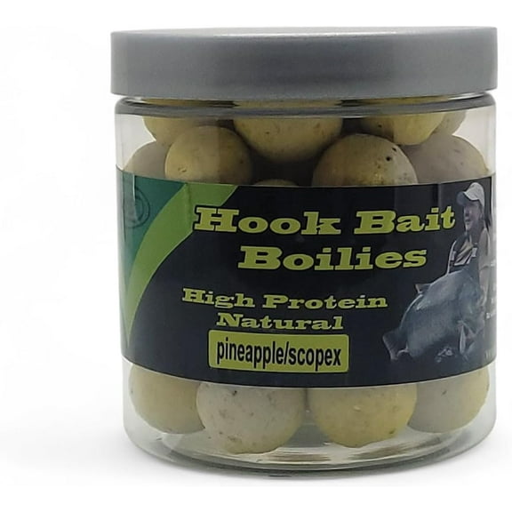 WCB Carp Baits High Protein Natural Hookbait Boilies - Carp Bait - Ideal for Carp Fishing