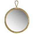 thumbnail image 1 of homeroots Lit & Bain 396671 Miroir Mural Rond en Bambou, 1 of 1