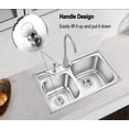 thumbnail image 4 of Kitchen Sink Strainer Plug Stainless Steel Thickened Kitchen Sink, Pore Size 78mm, 4 of 5