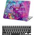 thumbnail image 1 of Étui Imprimé pour MacBook Pro 16 Pouces A2141 2020 2019 avec Touch Bar et Touch ID, Étui Rigide de Protection en Plastique pour Portable et Housse de Clavier pour MacBook Pro 16 Pouces, Bleu Rouge Vert, 1 of 7